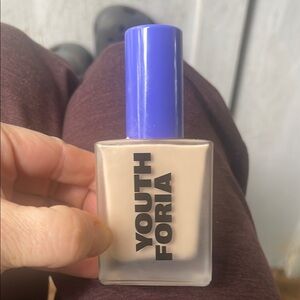 YOUTHFORIA Cream and Blue Foundation for a Flawless Finish